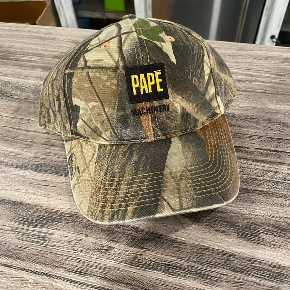 Camouflage Pape Machinery Hat - Picture 2 of 3